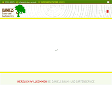 Tablet Screenshot of daniels-baum-service.de